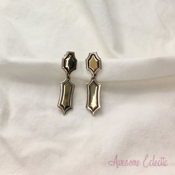 James Avery JA 14k/Sterling Silver Drop earrings - EXTREMELY RARE - Picture 3 of 9